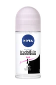 4 ADET Nivea Roll-On Invisible Black&White Clear 50 ml thumbnail 1