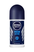 2 ADET  Nivea Roll On Fresh Erkek 50Ml thumbnail 2