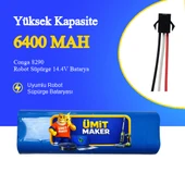 Conga 8290 Robot Süpürge 6400 mAh Batarya thumbnail 1