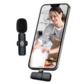 Polosmart PSM114 Wireless Mikrofon Siyah thumbnail 2