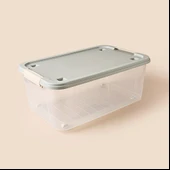Living Agata Organizer Kutu - Şeffaf - 40 lt thumbnail 2