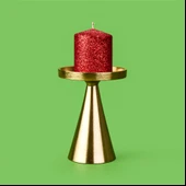 Golden Star Mumluk - Sarı - 13 cm thumbnail 3