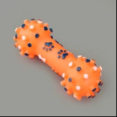 3'lü Plastik Köpek Oyuncağı - Renkli thumbnail 2