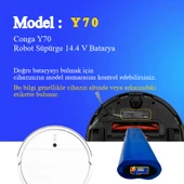 Conga Y70 Robot Süpürge 5000 mAh Batarya thumbnail 2