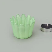 Deco Tulu Mumluk - Yeşil - 9 cm thumbnail 2