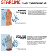 1 Çift Deri Eldiven  Starline E-1203 3123X No:10 Xl thumbnail 8
