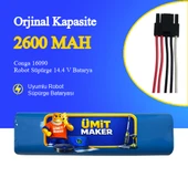 Conga 16090 Robot Süpürge 2600 mAh Batarya thumbnail 1