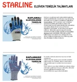 5 Çift Deri Eldiven  Starline E-1203 3123X No:10 Xl thumbnail 7