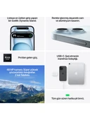 iPhone 15 256 GB Siyah (İthalatçı Garantili) thumbnail 9