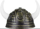 Viking Başlığı Asteriks Başlığı Altın Renk thumbnail 1