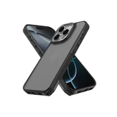 Apple İphone 16 Pro Max Kılıf Elegant Kapak - Siyah thumbnail 1