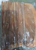 Ahşap Tarak 12'li Paket Dar Dişli Oval thumbnail 2