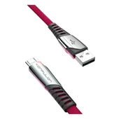 Dc16 Micro Usb Kablo 1m 2.4a - Kırmızı thumbnail 1