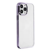 Apple İphone 13 Pro Max Kılıf Element Silikon - Mor thumbnail 2