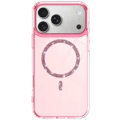 Apple İphone 17 Pro Max Live Diamond Magsafe Kapak - Pembe thumbnail 2