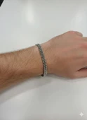 Çelik Erkek Bileklik thumbnail 2