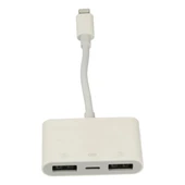 Apr23 Iphone Otg 3in1 - Beyaz thumbnail 2