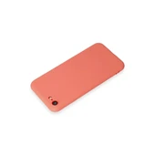Apple İphone 7 Kılıf First Silikon - Turuncu thumbnail 3