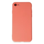 Apple İphone 7 Kılıf First Silikon - Turuncu thumbnail 1