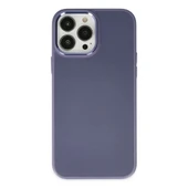 Apple İphone 13 Pro Kılıf Asya Deri Silikon - Mor thumbnail 1