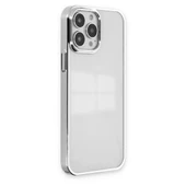 Apple İphone 14 Pro Max Kılıf Element Silikon - Gümüş thumbnail 2