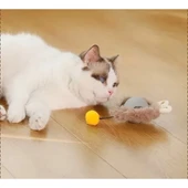 Tüylü Şarjlı Kedi Oyuncağı thumbnail 4