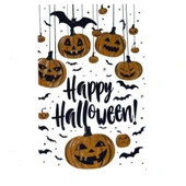 Halloween Temalı Balkabaklı Duvar Sticker Seti thumbnail 1