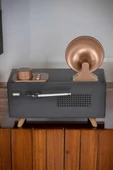 Nostaljik Görünümlü Bluetooth Bağlantılı Speaker thumbnail 5