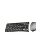 Bluetooth ve 2.4G Destekli Kablosuz Klavye Mouse Seti Şarj Edilebilir thumbnail 2