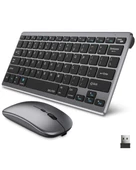 Kablosuz Bluetooth Klavye Mouse Seti Şarjlı Tablet Laptop Uyumlu thumbnail 4