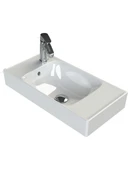 Turkuaz Seramik Sharp 60X30 cm Sol Delikli Lavabo thumbnail 1