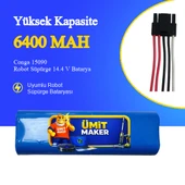 Conga 15090 Robot Süpürge 6400 mAh Batarya thumbnail 1