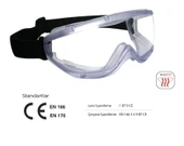 Buğulanmaz  Şeffaf Google Gözlük Starline G-032KN-C thumbnail 2