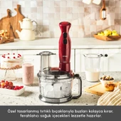 Karaca Pro Multimax 6 in 1 Çok Amaçlı Mutfak Robotu 2000W Red thumbnail 3