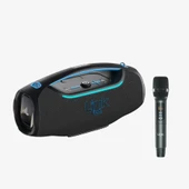 M426 Premium Mikrofonlu 450W Ekstra Bas Bluetooth Hoparlör thumbnail 3