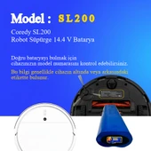 Coredy SL200 Robot Süpürge 3500 mAh Batarya thumbnail 2