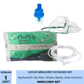 Nimo Çocuk Nebulizer Yüz Maske Set 1 Adet thumbnail 2