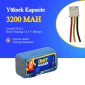 Coredy FL022 Robot Süpürge 3200 mAh Batarya thumbnail 1
