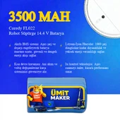 Coredy FL022 Robot Süpürge 3500 mAh Batarya thumbnail 3