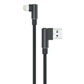 Usb To Lightning 3m 2.4a Kablo - Siyah thumbnail 1