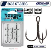 Owner 5636 St-36 Black Chrome Üçlü İğne  8 thumbnail 2