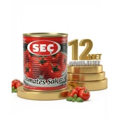 Seç Domates Salçası 12x830 Gr thumbnail 1