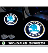 Kapı Altı Logo SKODA Amblem Led Projektör thumbnail 4