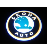 Kapı Altı Logo SKODA Amblem Led Projektör thumbnail 5