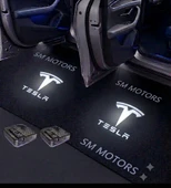 Kapı Altı Logo TESLA Amblem Led Projektör thumbnail 4