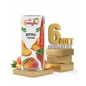 Meysu Nektar Şeftali 6x200 Ml thumbnail 1