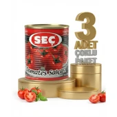Seç Domates Salçası 3x830 Gr thumbnail 1