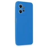 Xiaomi Redmi Note 12 4g Kılıf First Silikon - Mavi thumbnail 3