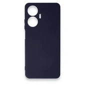 Realme C55 Kılıf First Silikon - Lacivert thumbnail 4