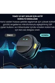 2 Adet Profesyonel Kablosuz Yaka Mikrofonu Typce Uyumlu Manyetik Klipsli thumbnail 6